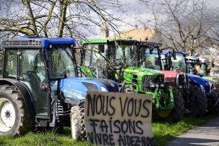 Les agriculteurs ont multiplié les actions ces dernières semaines en Suisse (archives). KEYSTONE/LAURENT GILLIERON